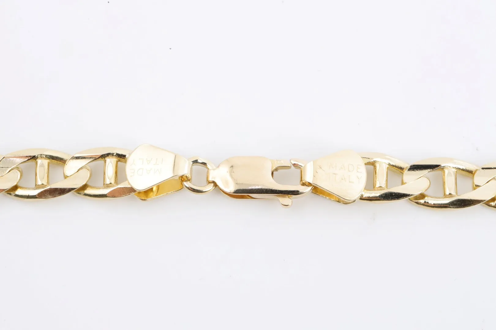 24" 14k Yellow Gold Mariner Link Chain (47.50g.)