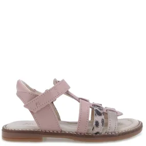 (2702-4) Emel  pink strap sandals