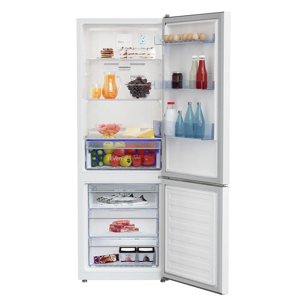 335 L White Bottom Mount Fridge/Freezer