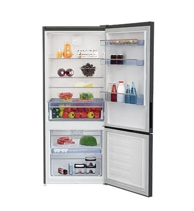 450 L Anthracite Bottom Mount Fridge/Freezer