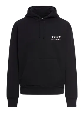 4G boxy fit hoodie in fleece