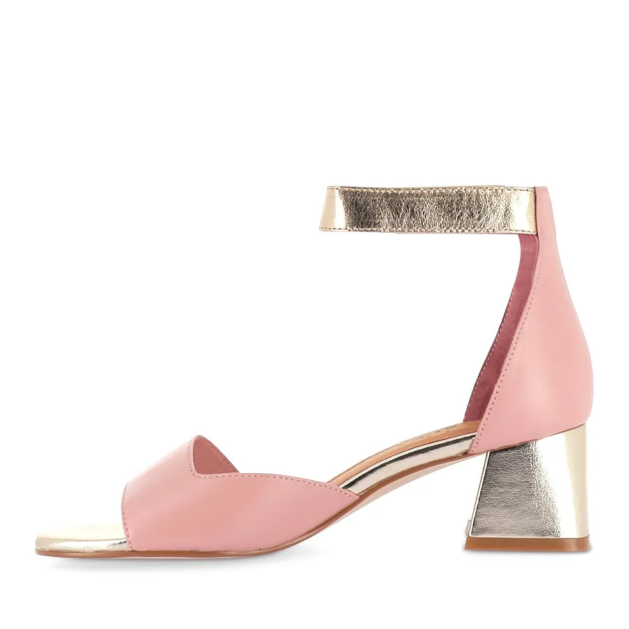 ADAIR - BLUSH GOLD LEATHER