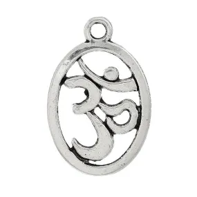 Add a Charm - Metal Charms - Ohm Om Aum A