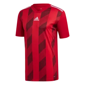 Adidas Adult Striped 19 Jersey (Red/White)