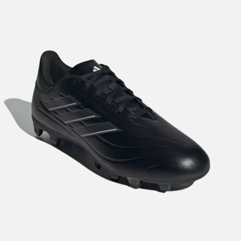 Adidas Cops Pure II Club Flexible Ground Unisex Football Shoes -Core Black/Carbon/Grey One