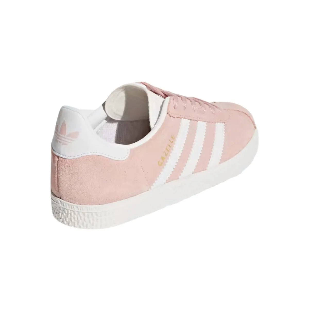 Adidas Girl's Gazelle Icey Pink/Cloud White/Gold Metallic