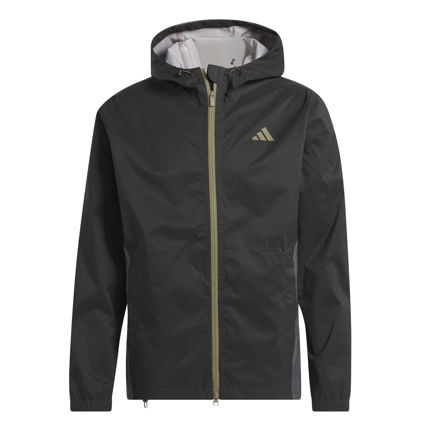 adidas Golf RAIN.RDY Full Zip Waterproof Jacket - Black