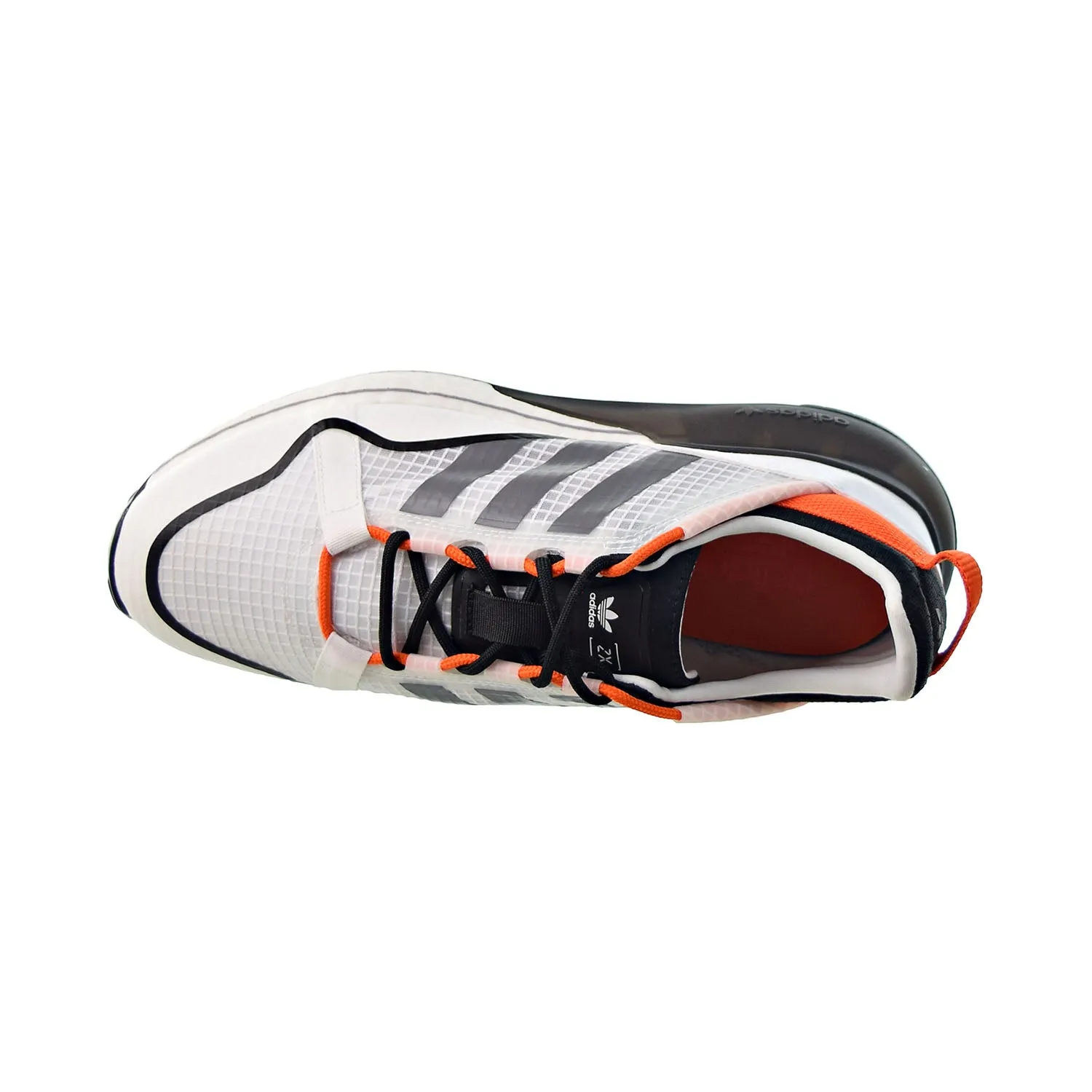 Adidas ZX 2K Boost Pure Men's Shoes Cloud White-Grey Three-Orange