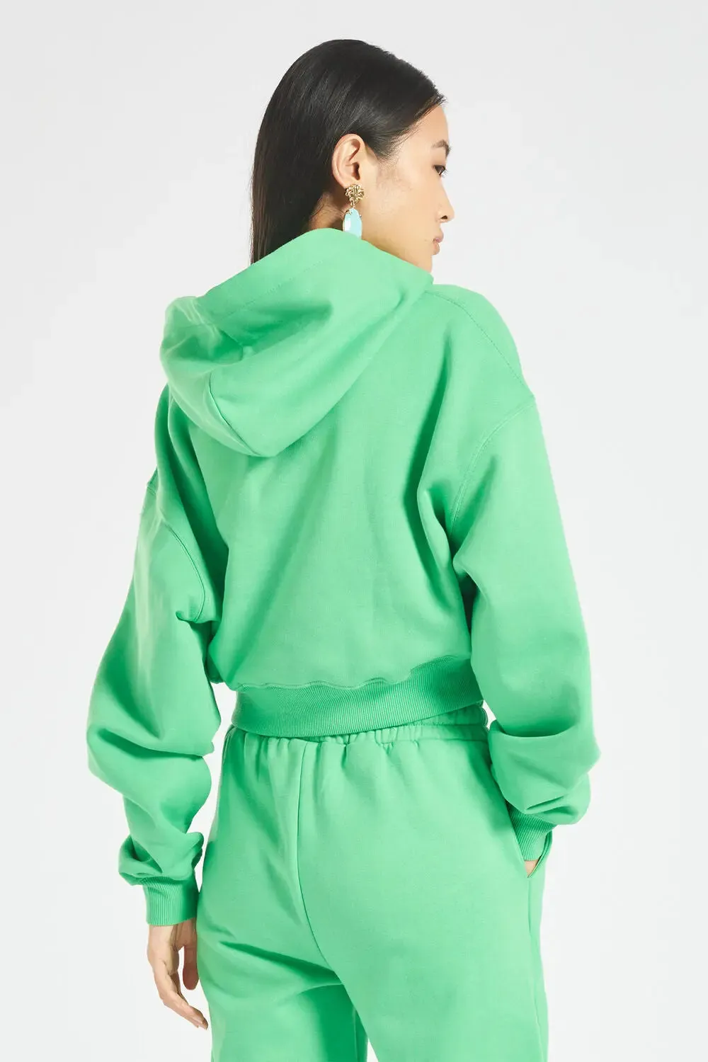 Alpine Angels Crop Hoodie