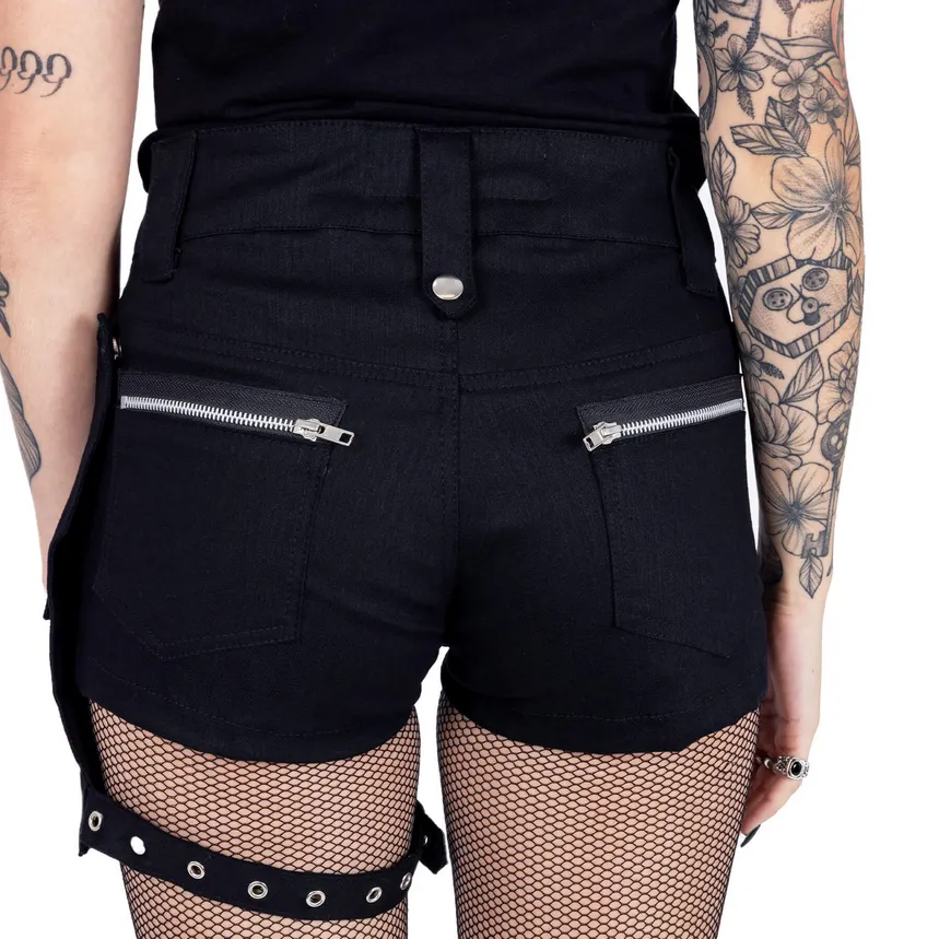 ALYANA SHORTS - BLACK