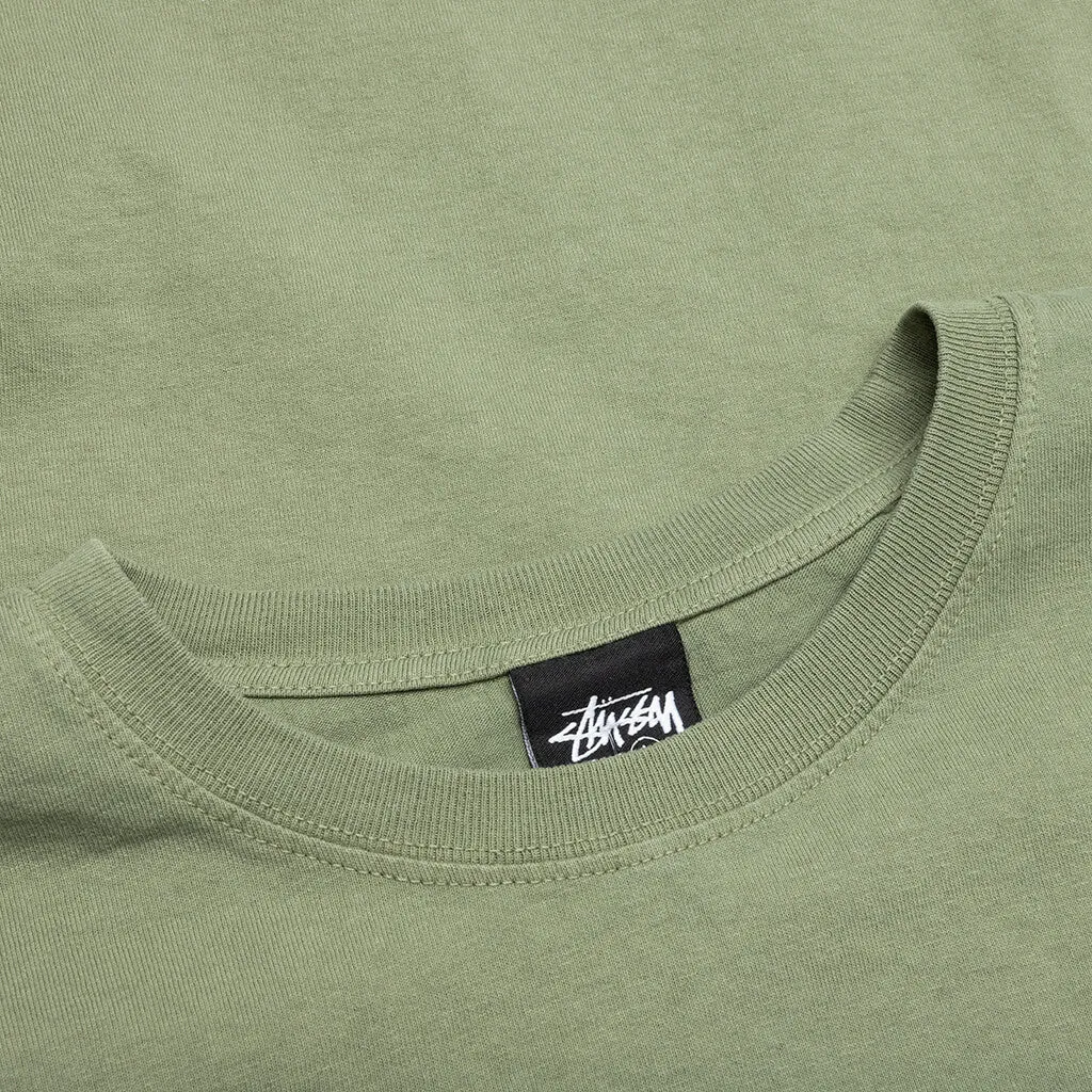 Basic Pigment Dyed L/S Tee - Artichoke