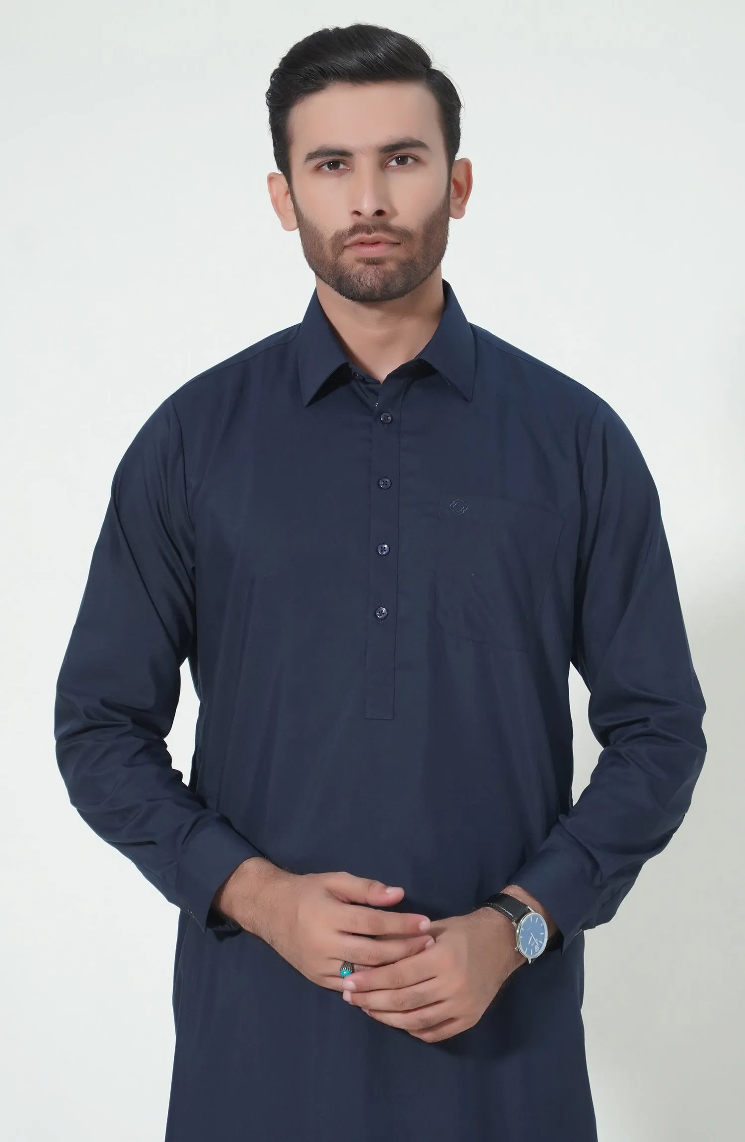 Basic Shirt Collar Shalwar Kameez