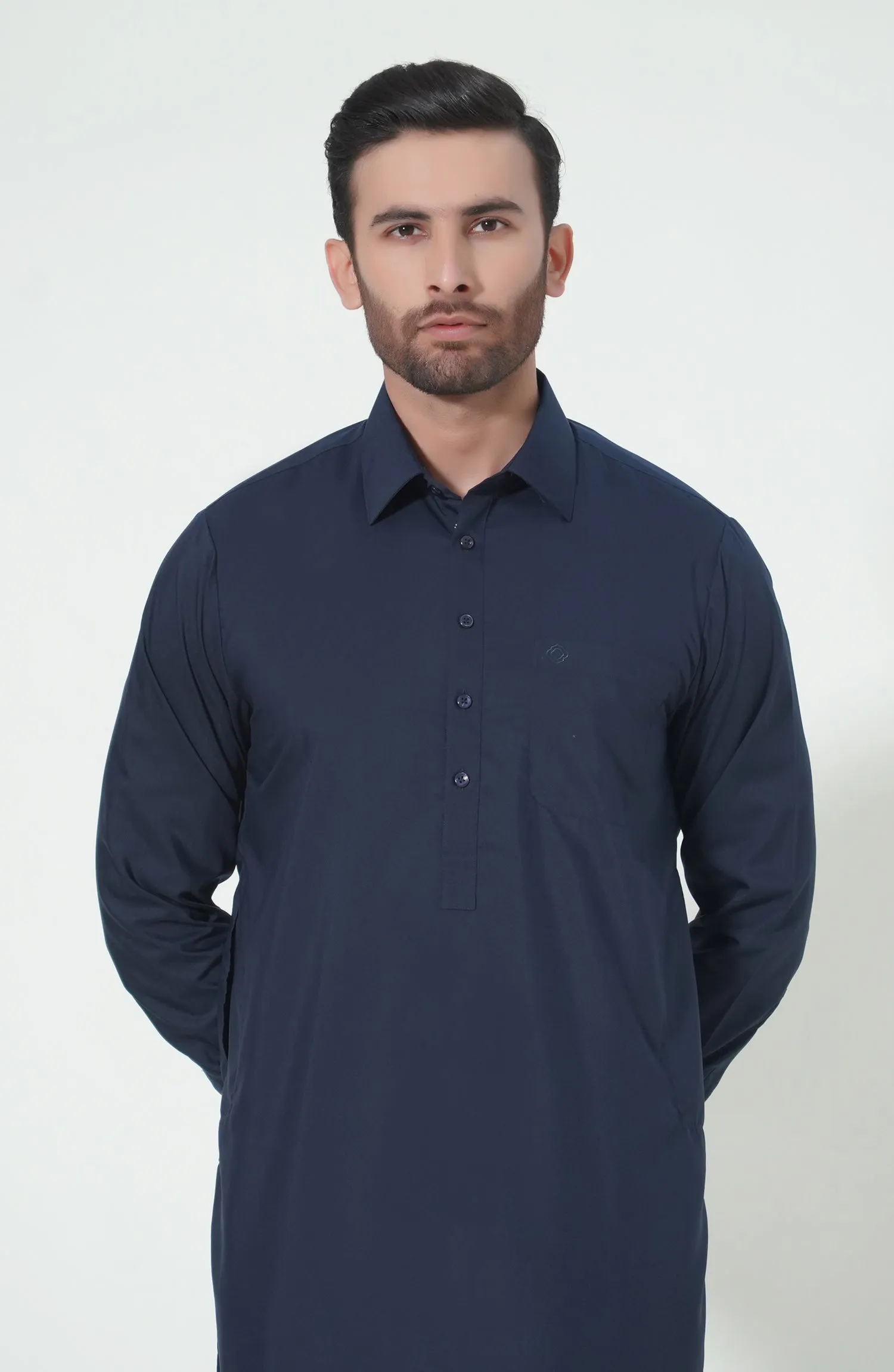 Basic Shirt Collar Shalwar Kameez