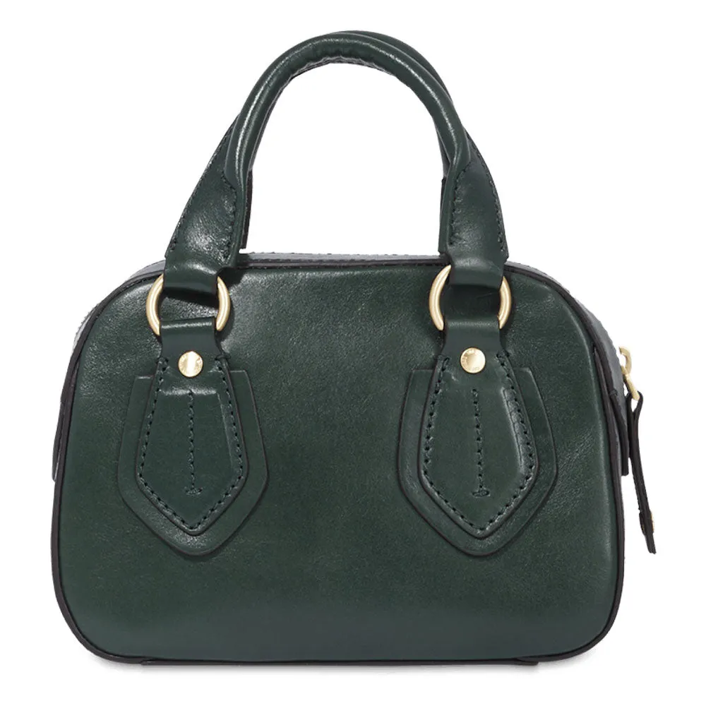 Bauletto Donna Mini THE BRIDGE linea Daphne in Pelle Verde