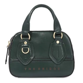 Bauletto Donna Mini THE BRIDGE linea Daphne in Pelle Verde