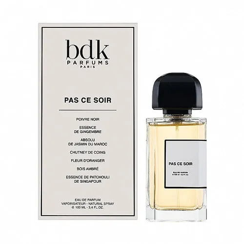 BDK Pas Ce Soir 100ml EDP for Unisex by BDK