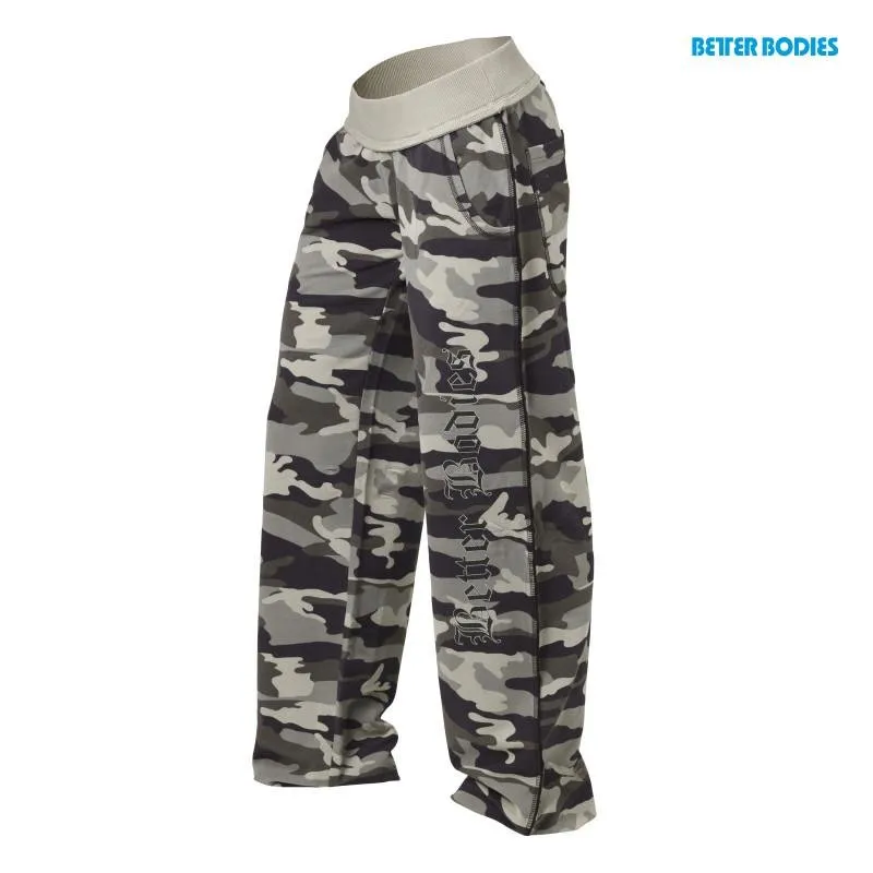 Better Bodies Camo Soft Pant - Green Camoprint