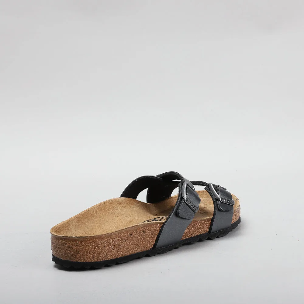 BIRKENSTOCK YAO 1023411 BF METALLIC BLACK