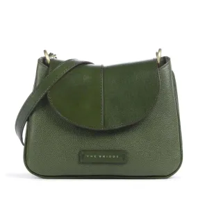 Borsa Donna Hobo a Spalla THE BRIDGE linea Elisabetta in Pelle Verde