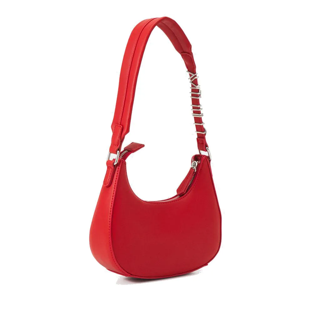 Borsa Donna Hobo a Spalla VALENTINO BAGS linea Vancouver Colore Rosso