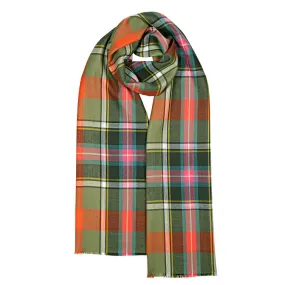 Bruce of Kinnaird tartan extra fine merino stole