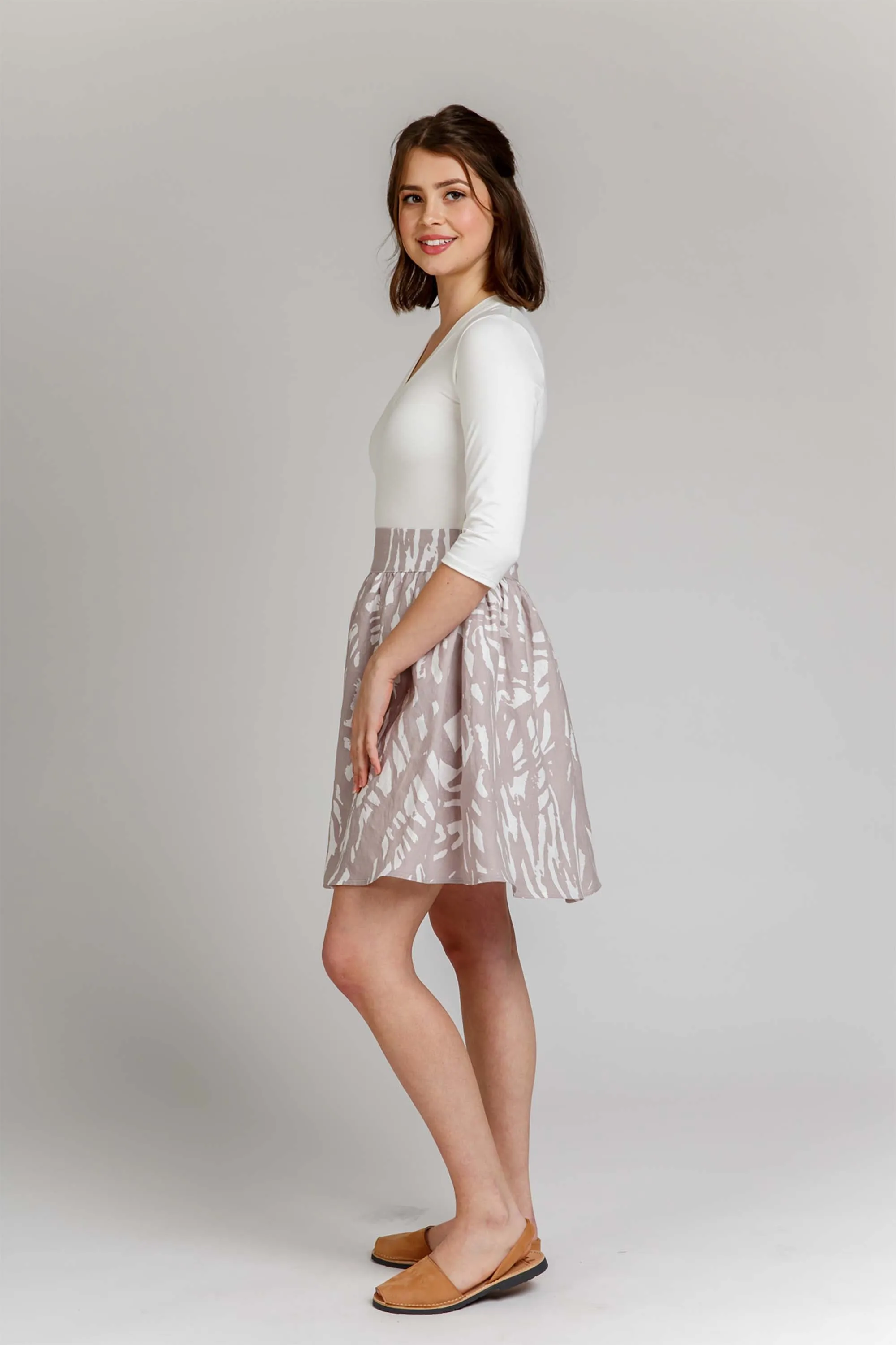 Brumby Skirt Sewing Pattern by Megan Nielsen Patterns, Sizes 0-20