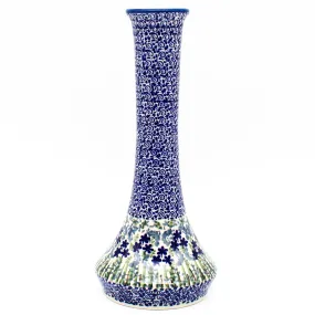 Bud Vase in Alpine Blue