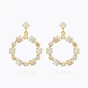 Calanthe Earring / White Combo