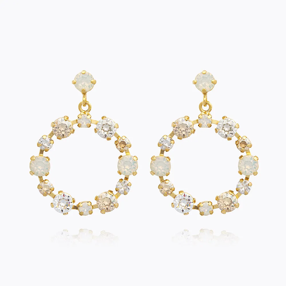 Calanthe Earring / White Combo