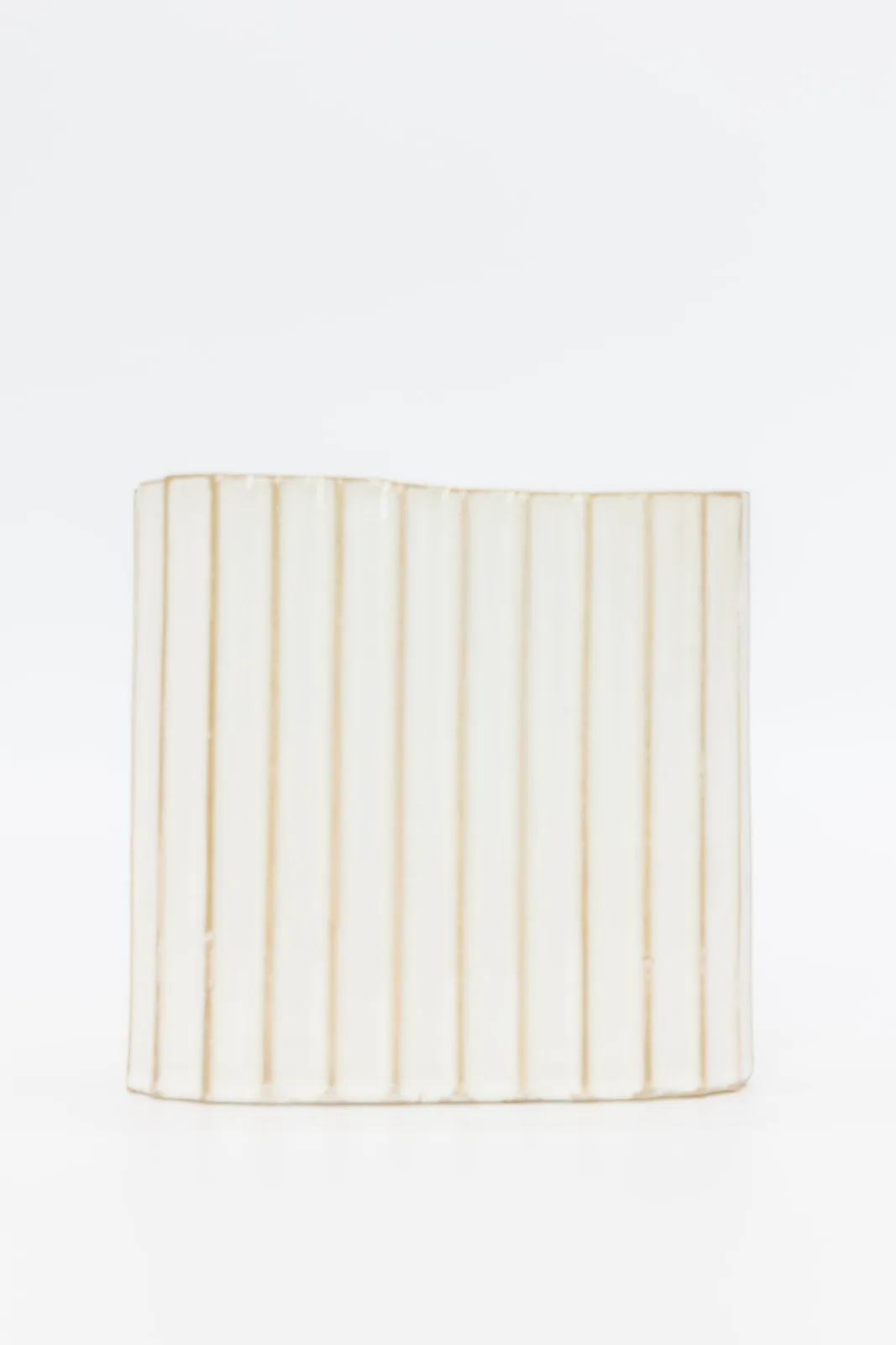 Cara Ribbed Vase