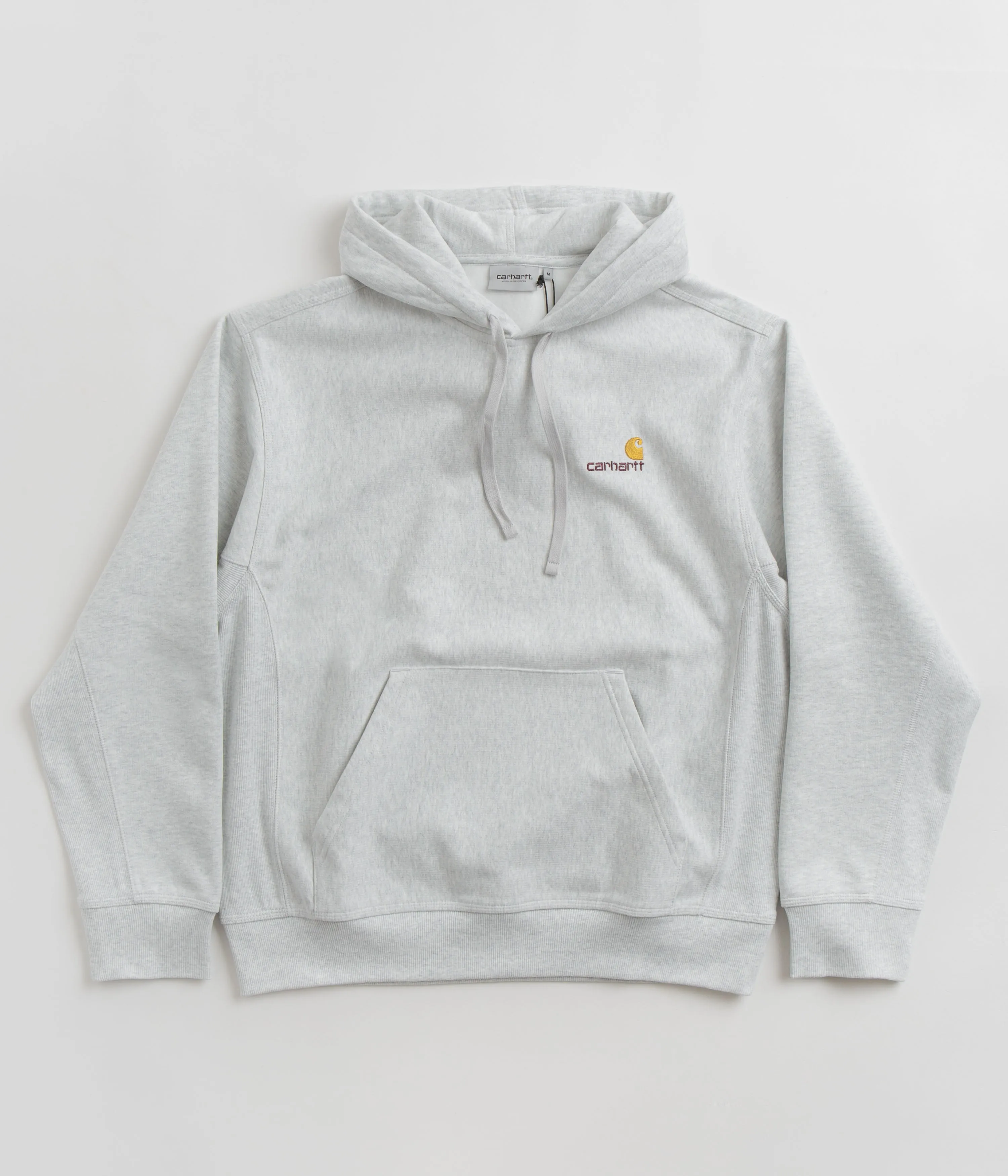 Carhartt American Script Hoodie - Ash Heather