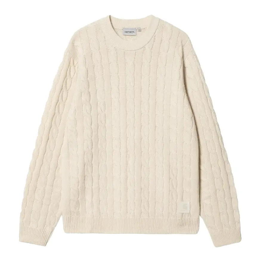 Carhartt WIP Chase Cambell Sweater - Salt