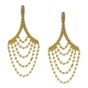 Carla Amorim - Drop Earrings, Yellow Gold