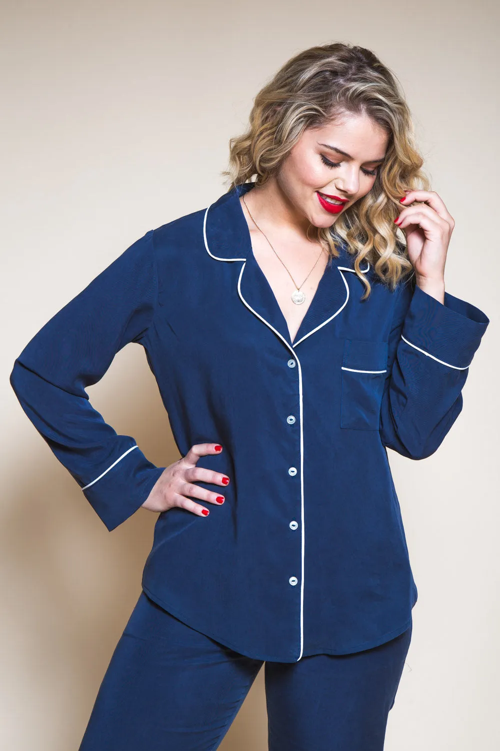 Carolyn Pajamas Sewing Pattern by Closet Core Patterns