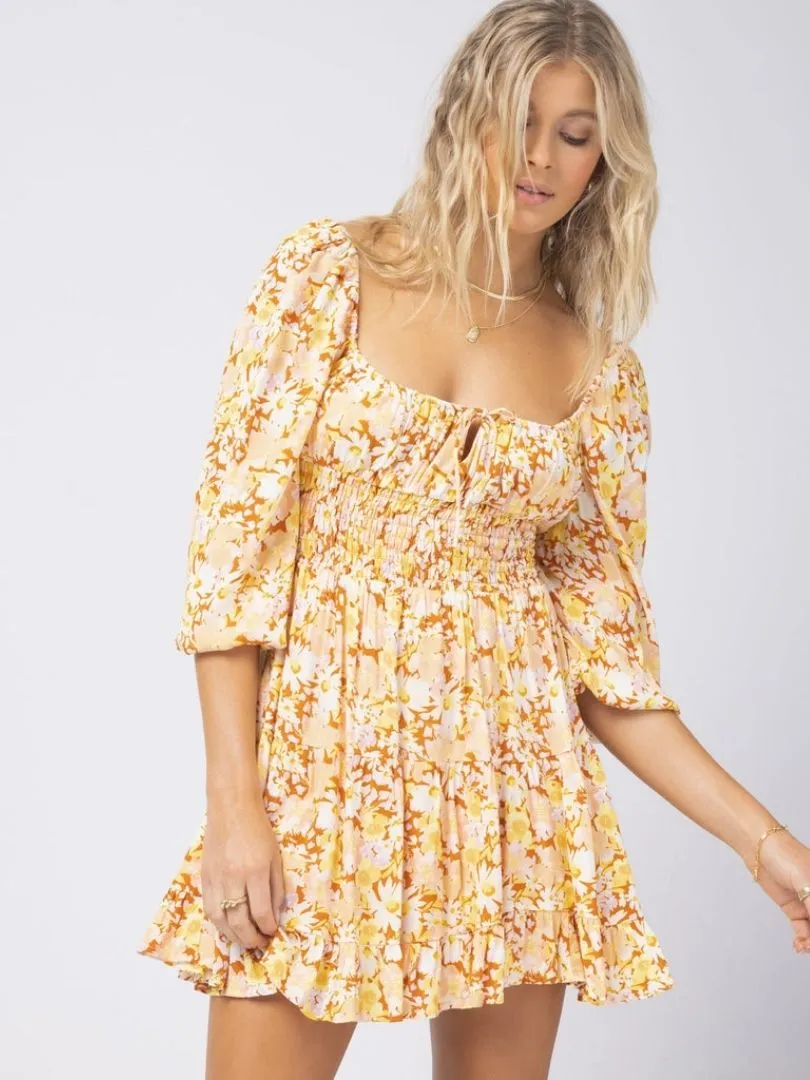 Cassidy Floral Mini Dress