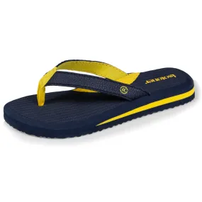 Chaussures Tongs Enfant confort Marine/Jaune