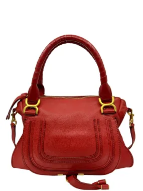 Chloe Calfskin Medium Marcie Satchel Bag