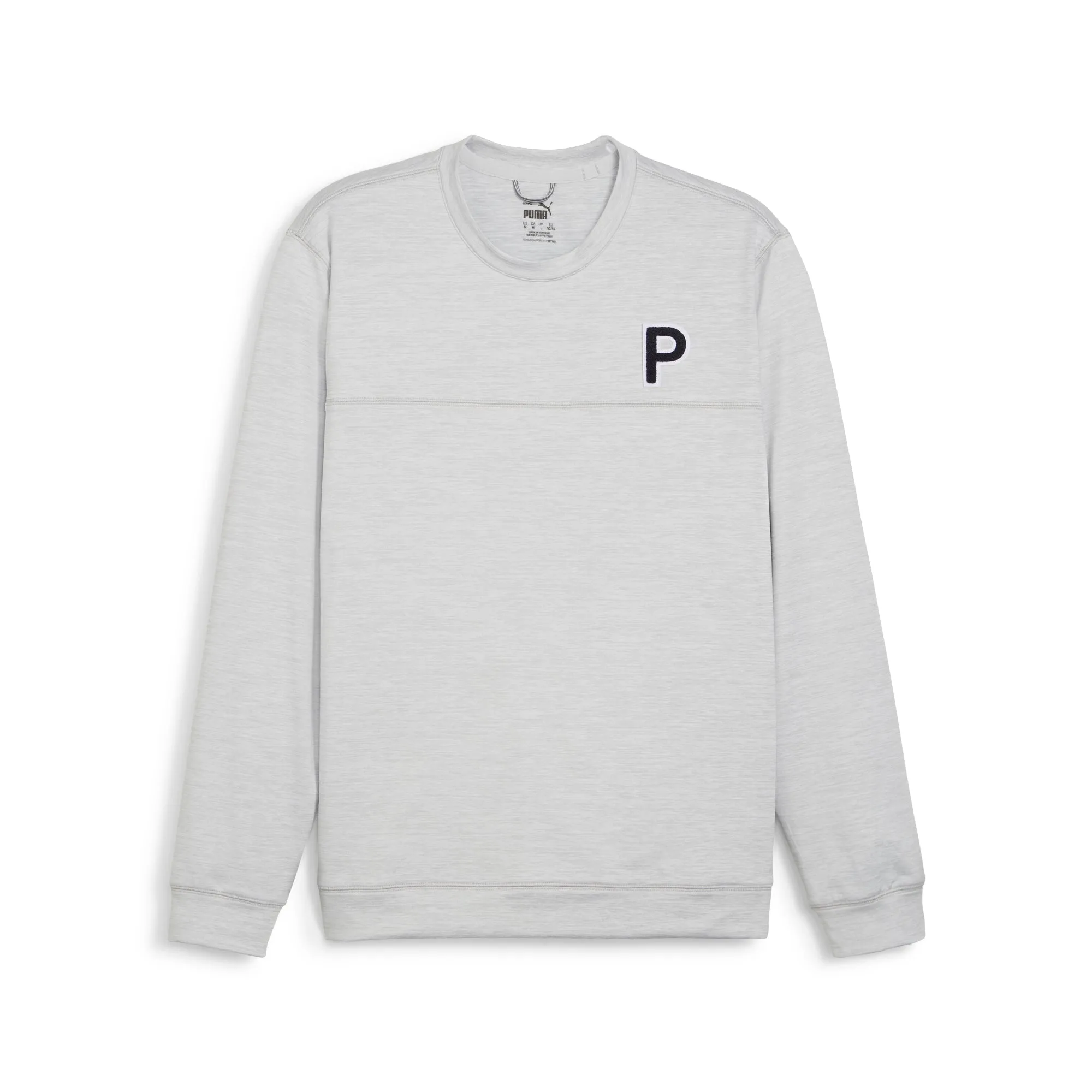 CLOUDSPUN Patch Crewneck Golf Sweater