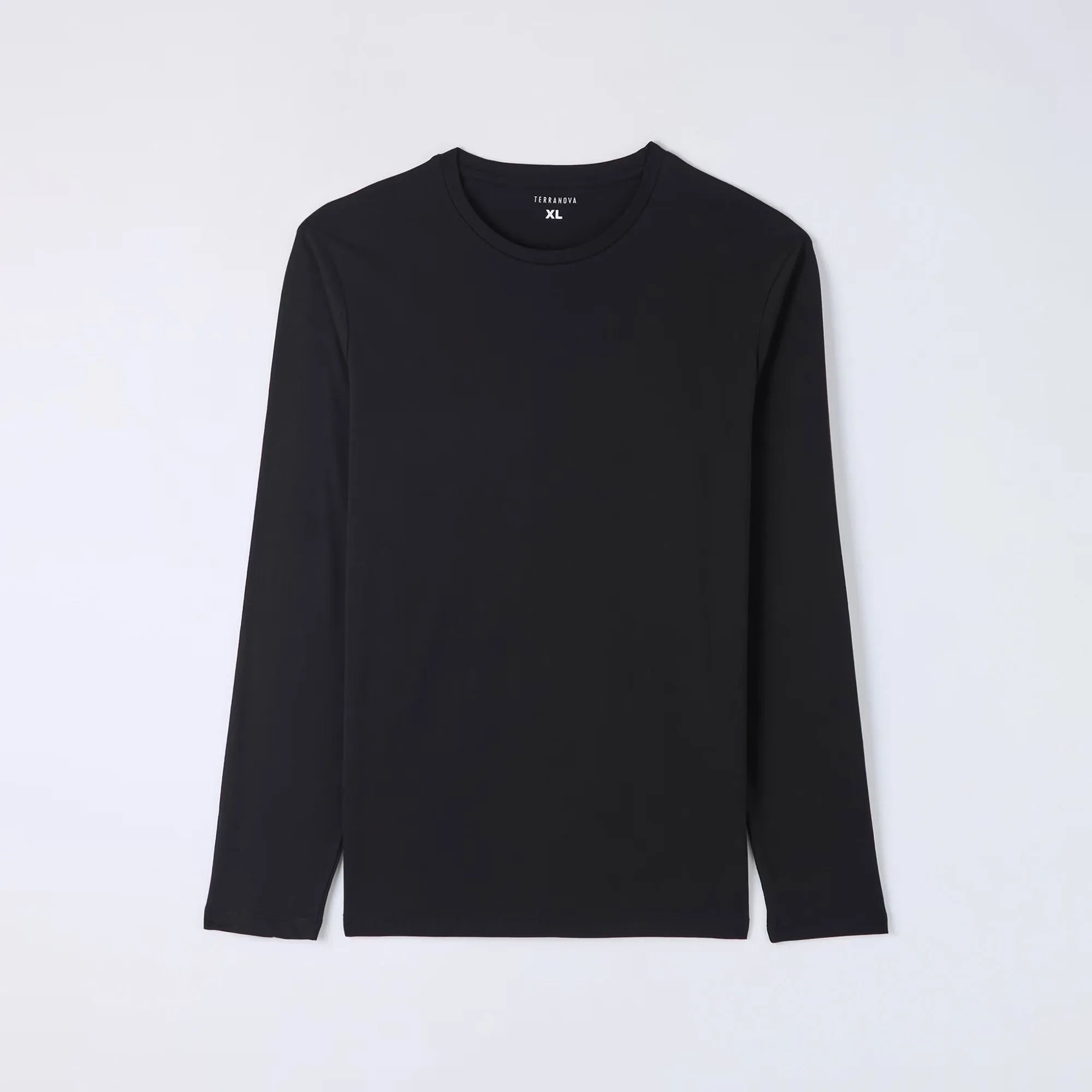 Crew Neck Long Sleeve T-Shirt