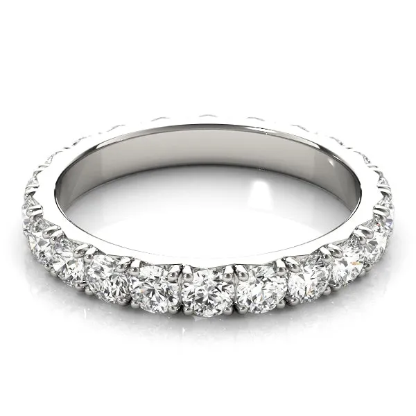 CUPID 1.8 Carat Diamond Eternity Band in 14K/ 18K/ Platinum GIA Graded 7 pointer G Color SI1 Clarity By Mike Nekta SIZE 8