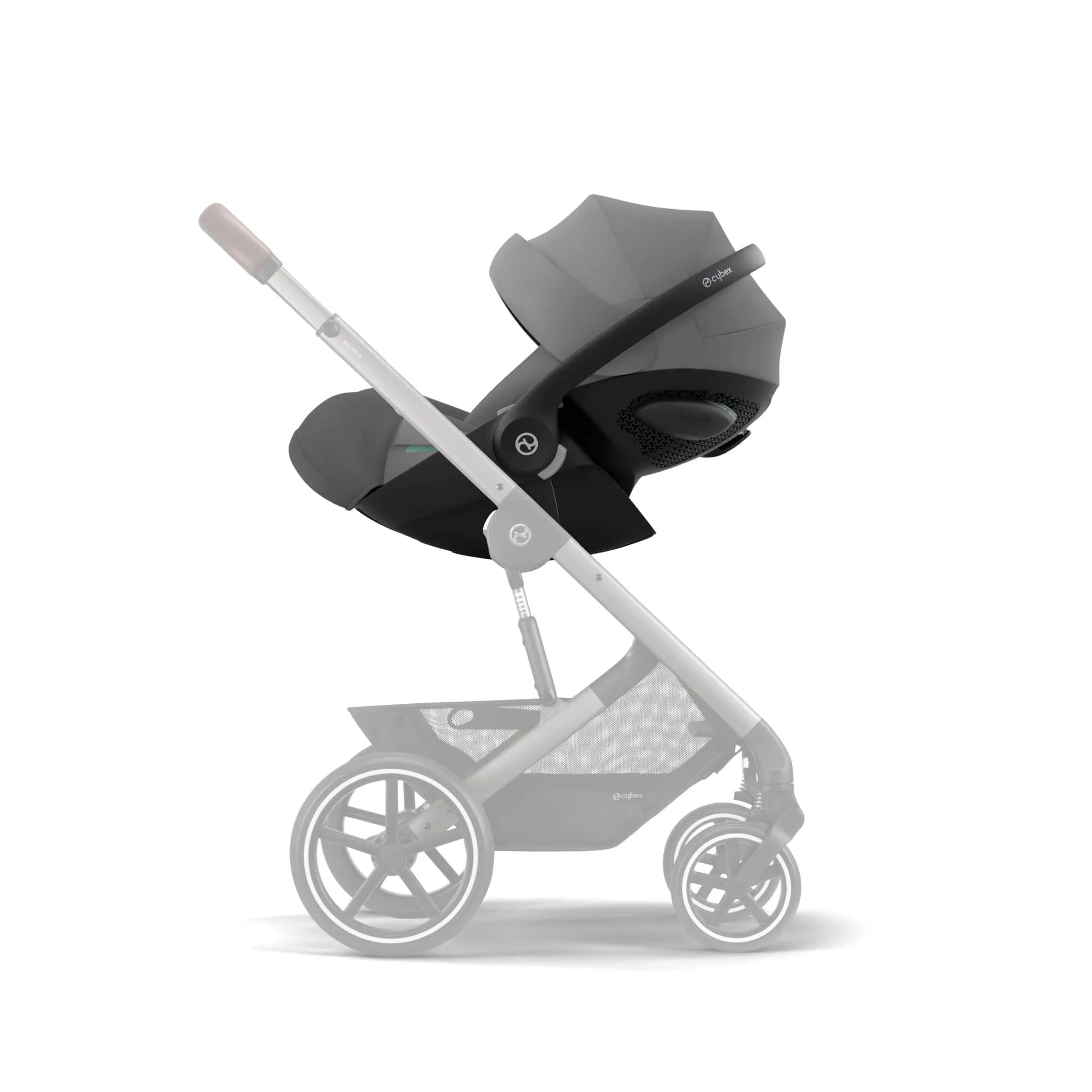 Cybex Cloud G i-Size PLUS Rotating Baby Car Seat - Lava Grey