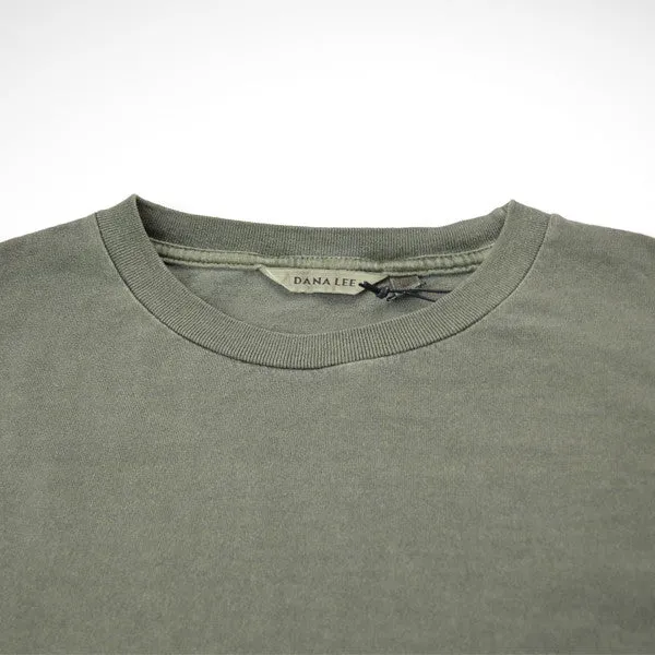 Dana Lee - Double-needle Tee - Olive