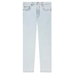 Diag Tab N Arrow Slim Jeans - Bleach Blue