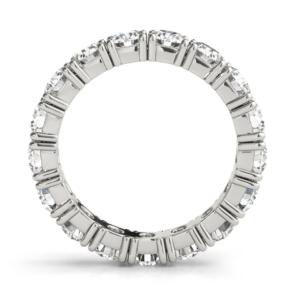 DIVINE 2.5 Carat Diamond Eternity Band in 14K/ 18K/ Platinum GIA Graded 15 pointer G Color SI1 Clarity By Mike Nekta SIZE 6