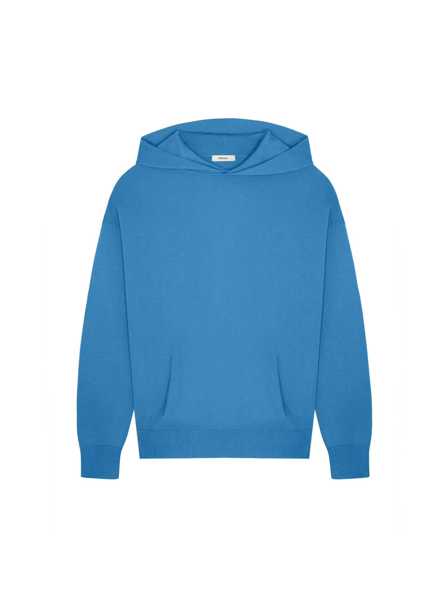 DNA Knitted Hoodie—geyser blue