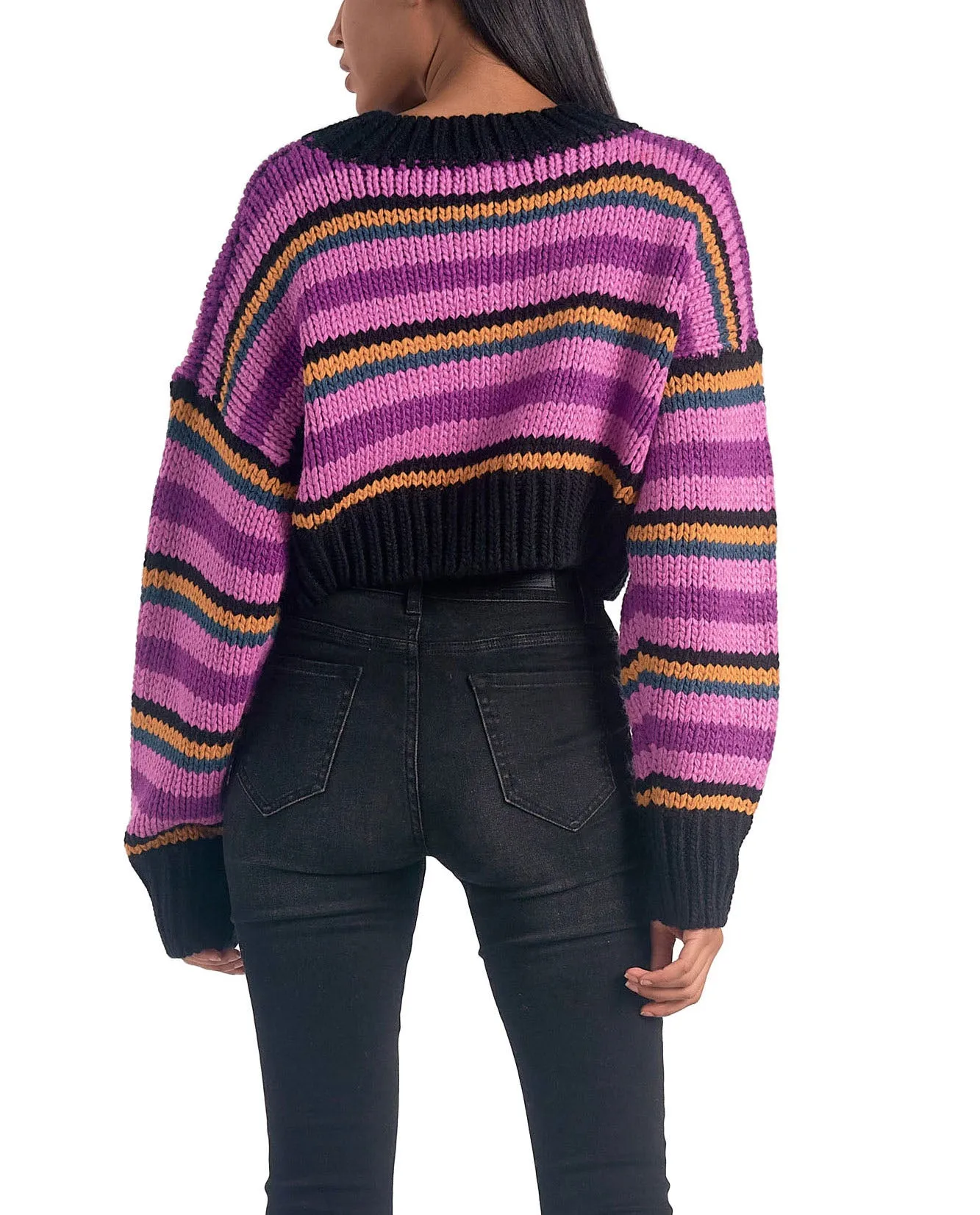 Elan Crewneck Crop Sweater