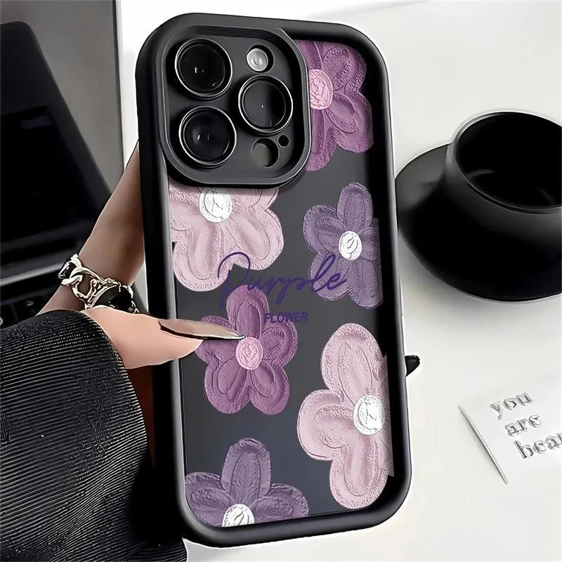 FACPC607 Cute Phone Case For Huawei Honor 50, 90, 20, 9X Pro, X9, X30, Y9 Prime 2019, or Magic 5 Pro - Flower Picture Printed