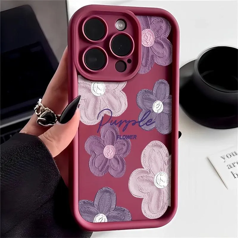 FACPC607 Cute Phone Case For Huawei Honor 50, 90, 20, 9X Pro, X9, X30, Y9 Prime 2019, or Magic 5 Pro - Flower Picture Printed