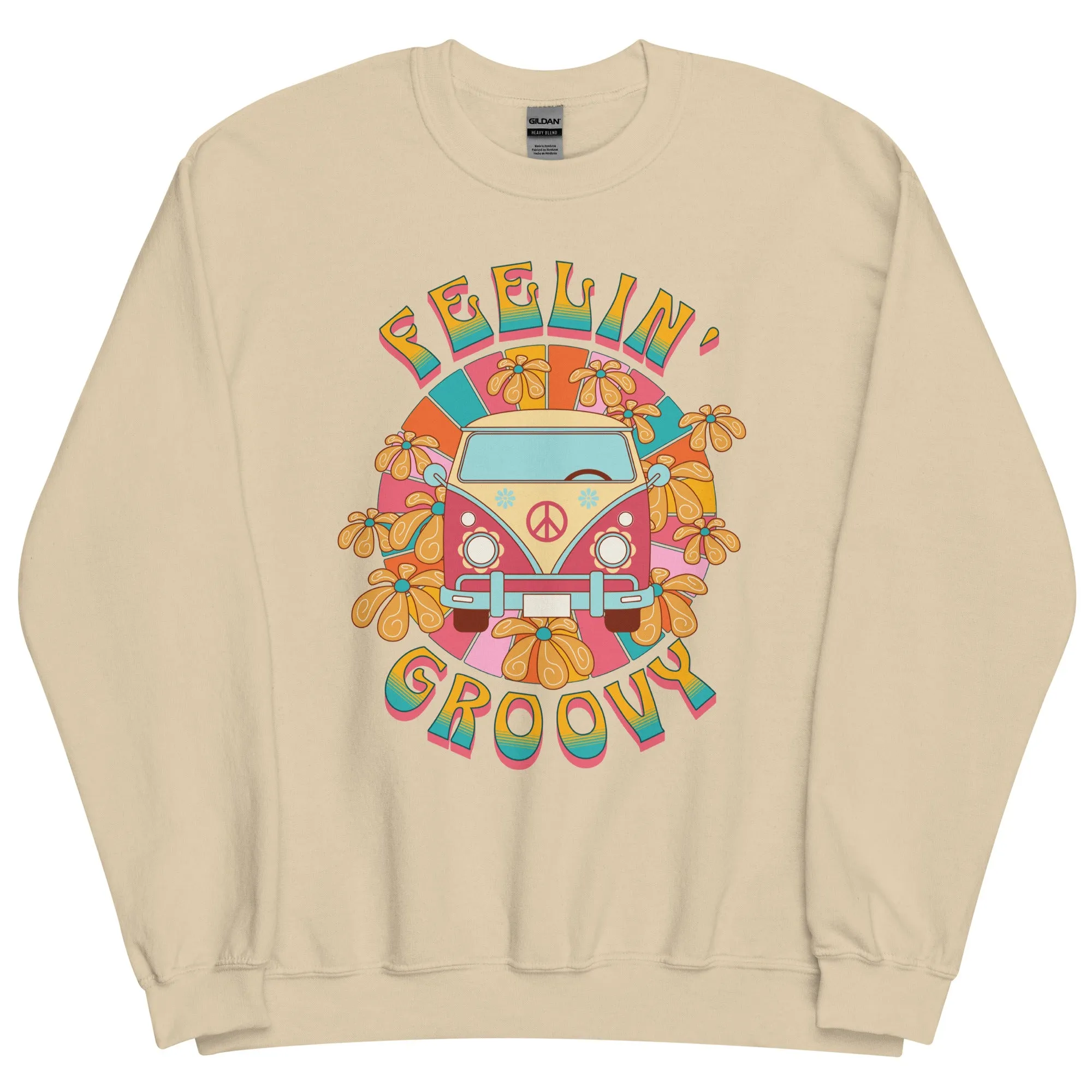 Feelin Groovy Unisex Sweatshirt