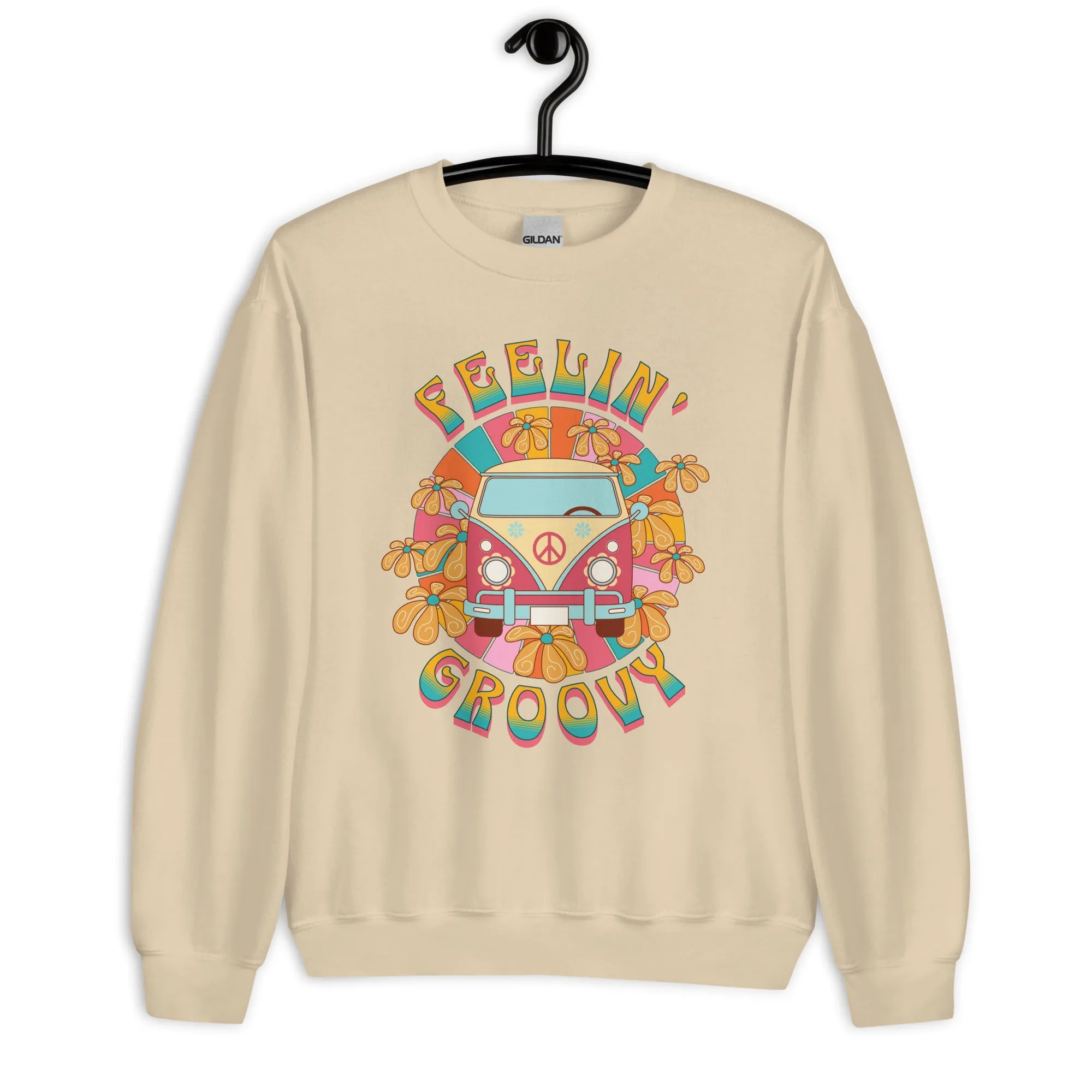 Feelin Groovy Unisex Sweatshirt